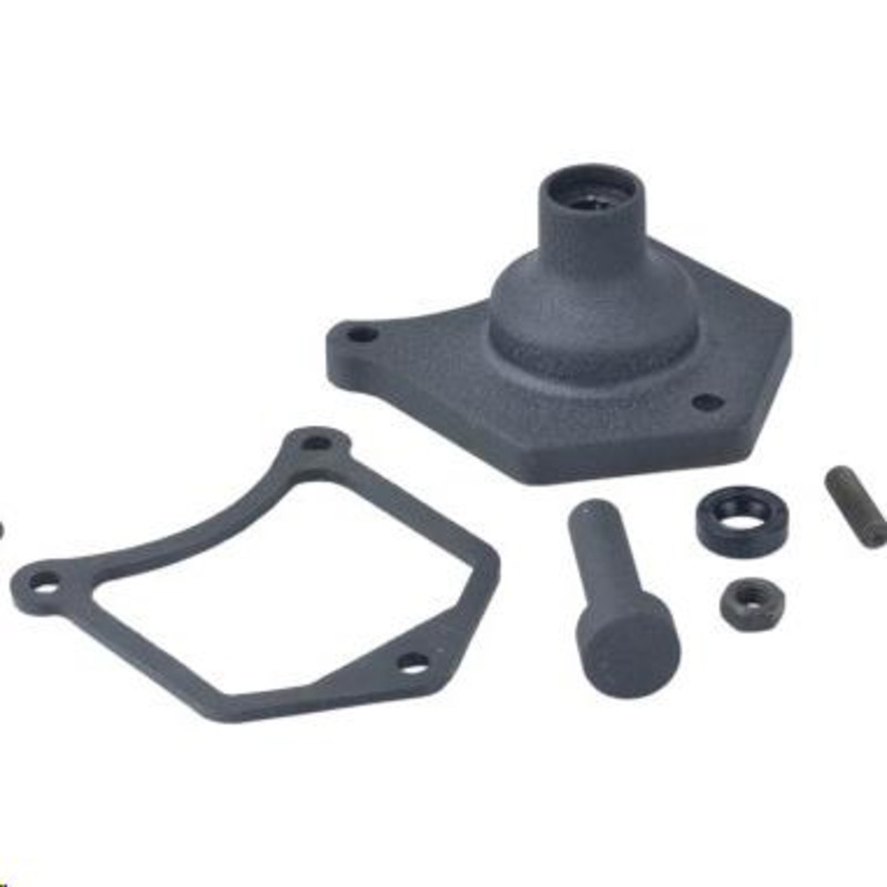 Drag Specialties Solenoid End Cover/Starter Button for 1.0, 2.0, 2.2 and 2.6kW Starters – Black Wrinkle 2110-0993