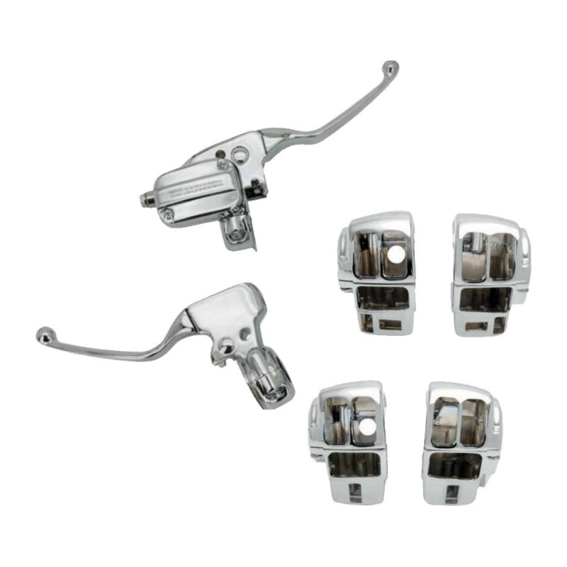 HardDrive Handlebar Control – with Cable Clutch – Chrome 53602