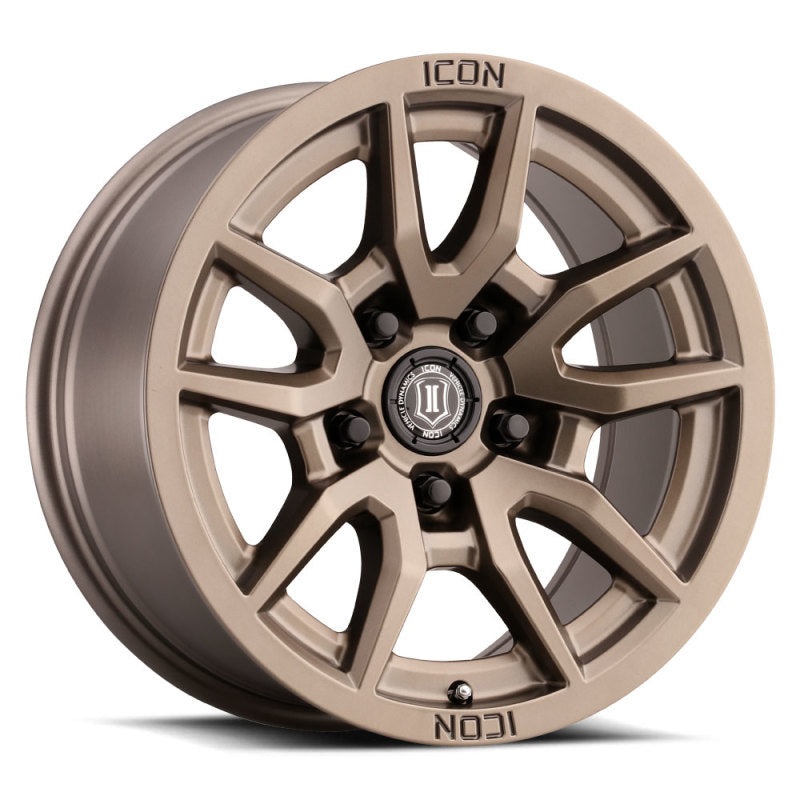 ICON Vector 5 17×8.5 5×150 25mm Offset 5.75in BS 110.1mm Bore Bronze Wheel