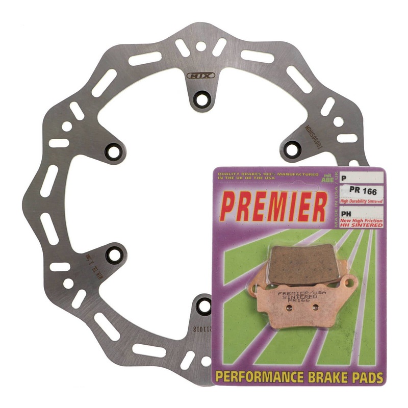 MTX HORNET DISC & PREMIER PAD REAR KIT – KTM
