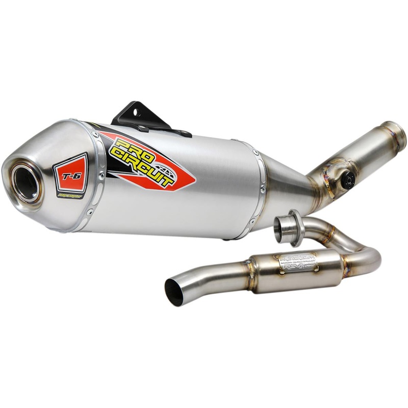 Pro Circuit T-6 Full System – Aluminum Muffler with Spark Arrestor 0121945G
