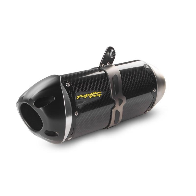 Two Brothers Racing S1-R Slip-On – Carbon Fiber Muffler 005-4160405-S1