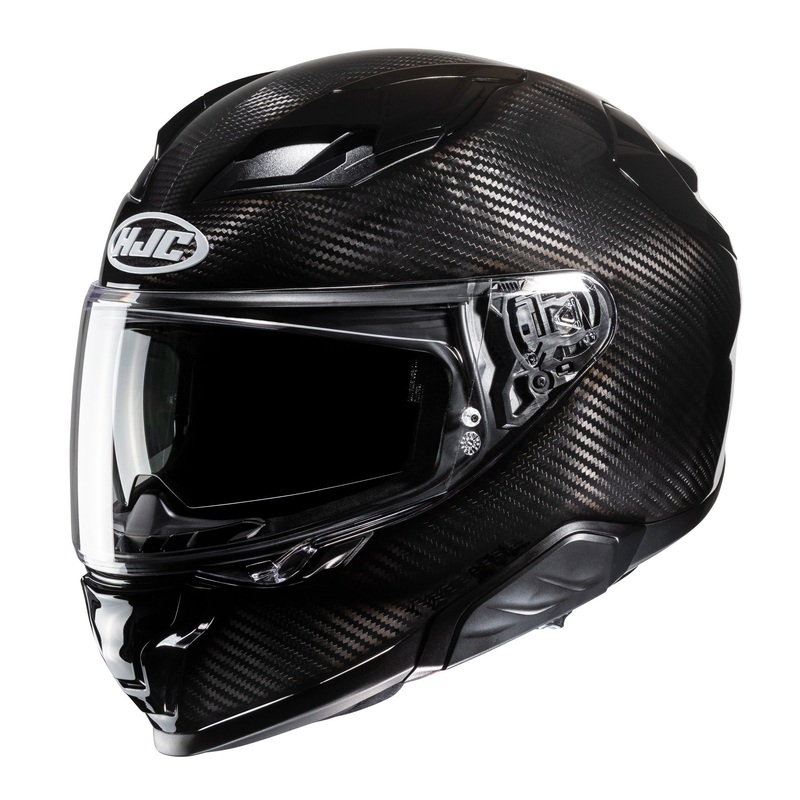 HJC F71 CARBON SOLID HELMET – BLACK XS