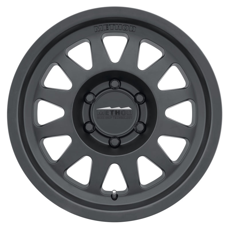 Method MR704 17×8.5 0mm Offset 6×135 87mm CB Matte Black Wheel