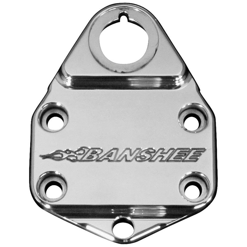 ModQuad Handlebar Clamp with Key Guard – Banshee Logo HC1-BK