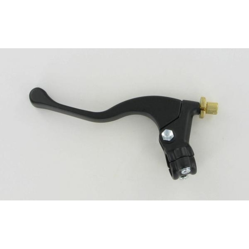 Parts Unlimited Right Hand Shorty Style Power Lever Assembly – Black 43-4104R