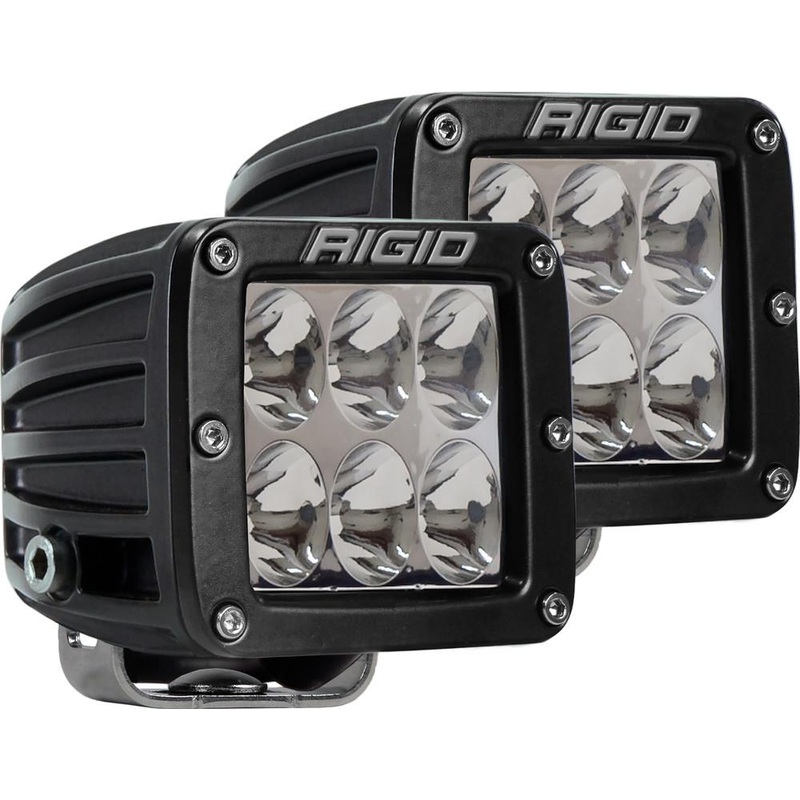 RIGID Industries D-Series Pro Pod Lights – Standard Mount – Driving Pattern 502313