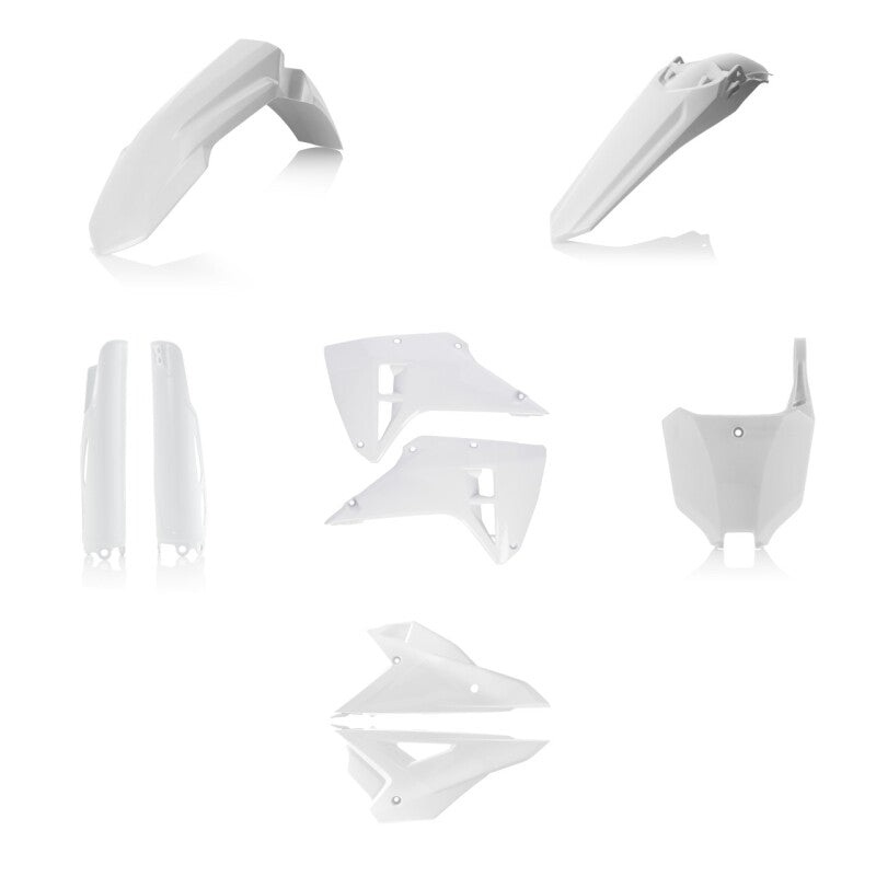 Acerbis 2025 Honda CRF250R/ CRF450R Full Plastic Kit – White