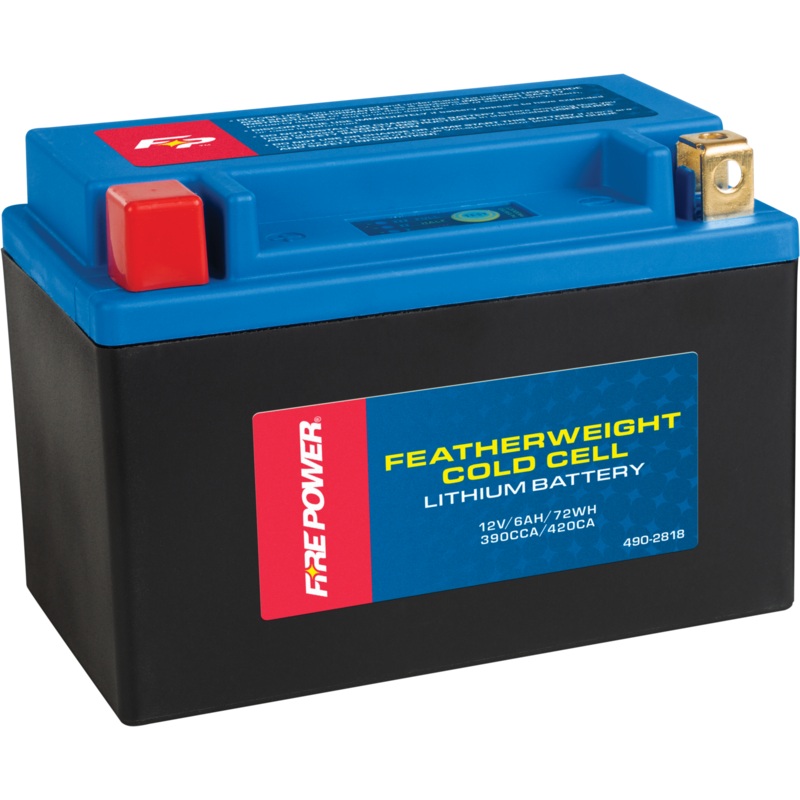 Fire Power 490-2818 Coldweather Lithium Battery 390 Cca Hjtx20ch-Fp-B-C