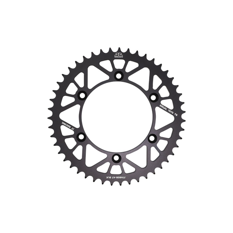 JT Sprockets RaceLite Aluminum Rear Sprocket – 50T JTA808.50BLK