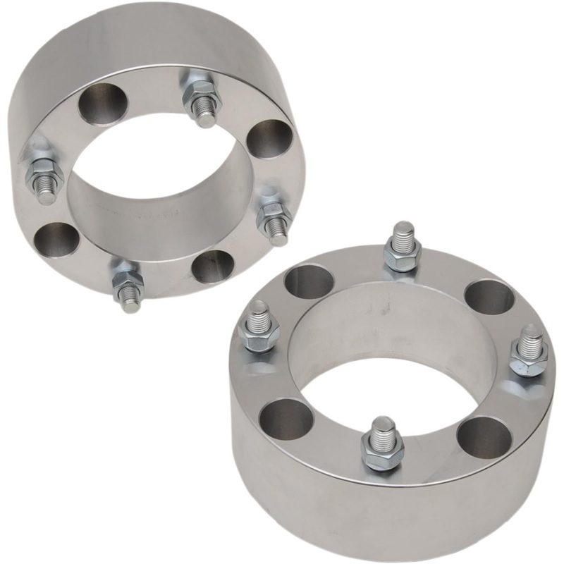 Moose Utility 2 1/2in. Aluminum Wheel Spacers – 4/115 Bolt Pattern – 10mm Stud 0222-0525