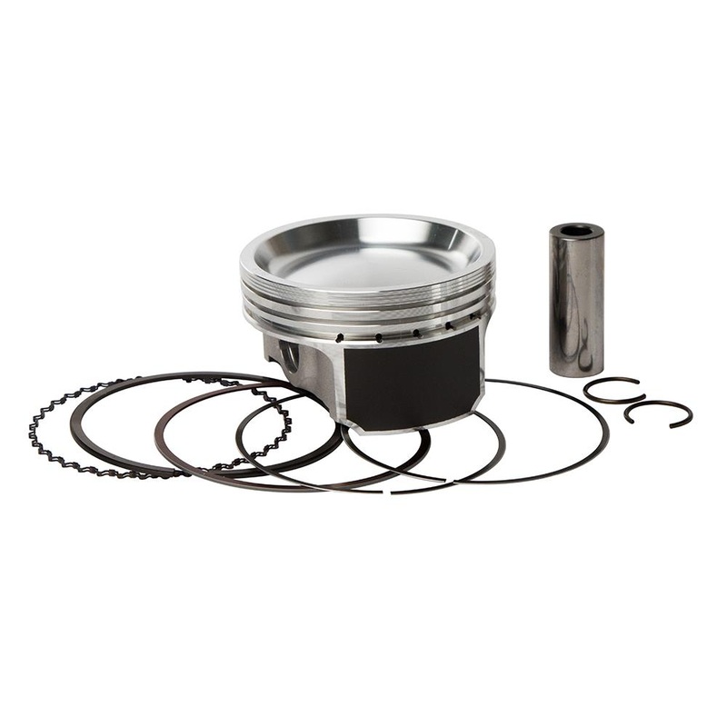 Vertex Piston Kit (800cc Big Bore) – 2.00mm Oversize to 81.95mm, 10.2:1 Compression 23645A