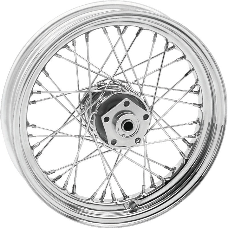 Bikers Choice 73-83 FL FX Chrome 16 Inch Dual Flange Wheel Replaces H-D 40968-73