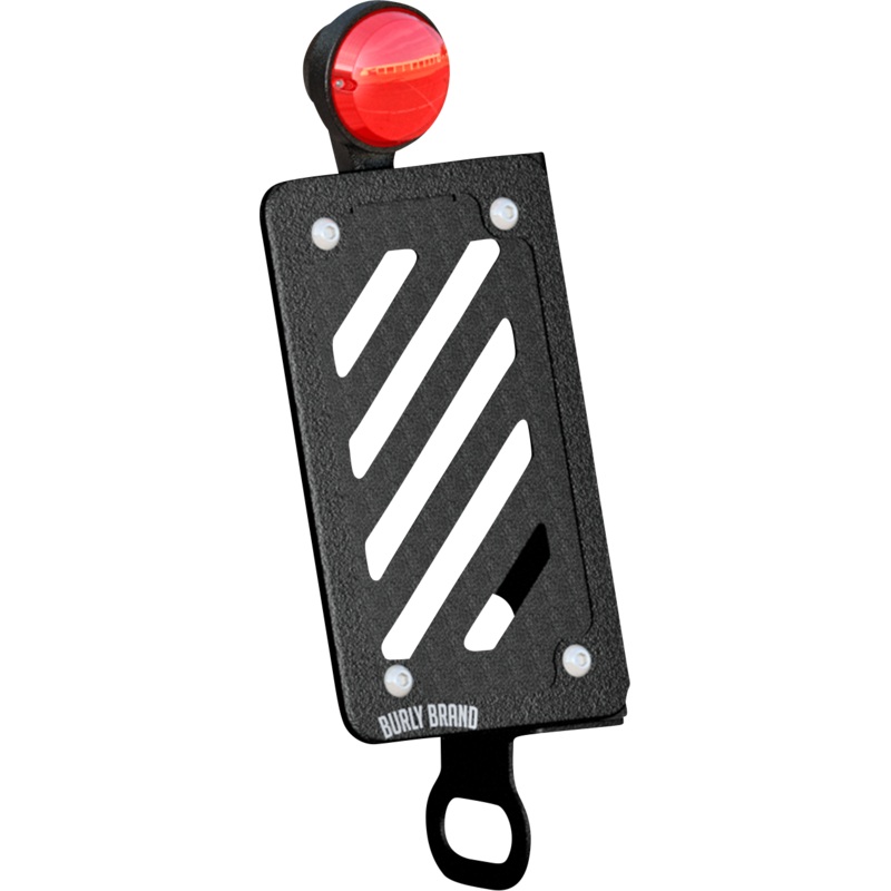 Burly Brand Slash Cut Side Mount LED Taillight and License Plate Kit for Rebel B13-3001TB