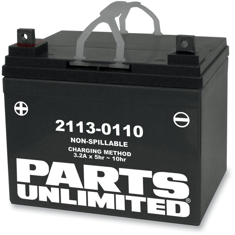 Parts Unlimited AGM Maintenance-Free Battery CTX20CH-BS