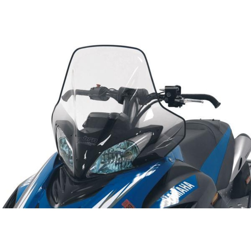 Powermadd Cobra Windshield – 18.5in. – Clear/Black Fade 15640
