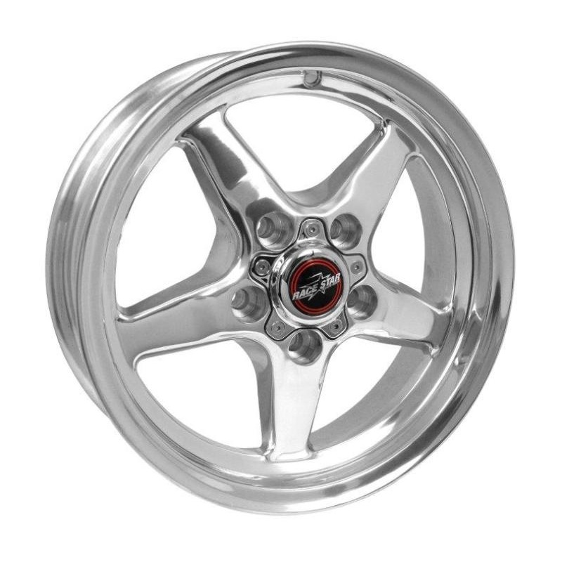 Race Star 92 Drag Star 15×5.00 5×4.50bc 2.38bs Direct Drill Polished Wheel