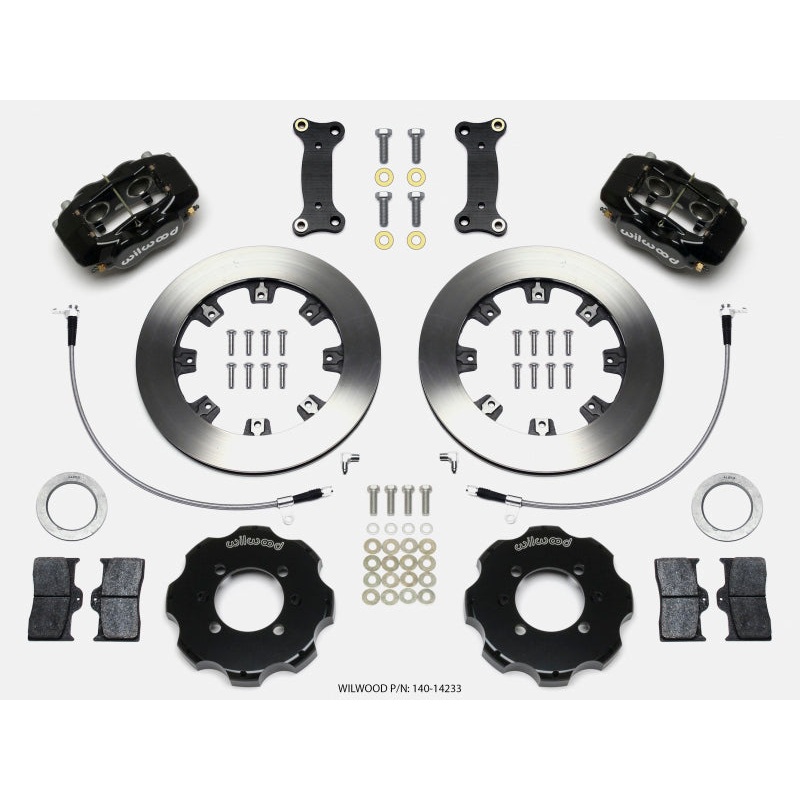 Wilwood Forged Dynalite Front Hat Kit 12.19in 2016+ Mazda MX5 Miata w/ Lines