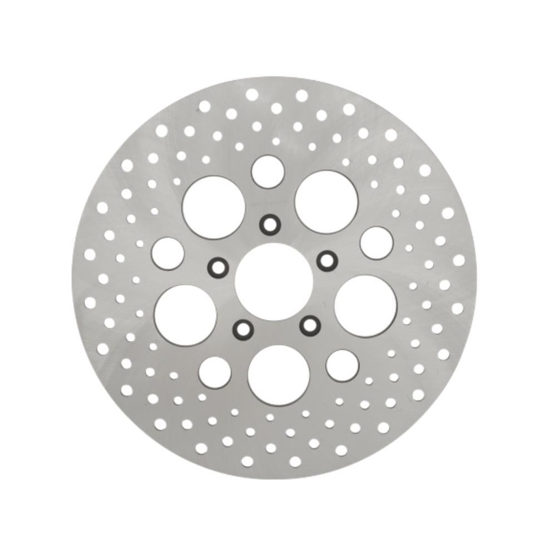 Drag Specialties Stainless Steel Drilled Brake Rotor 06-0186AS