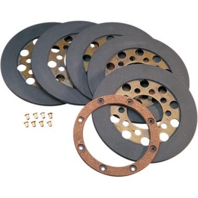 Drag Specialties Wet or Dry Friction Plate Set 17-0010A-BOX
