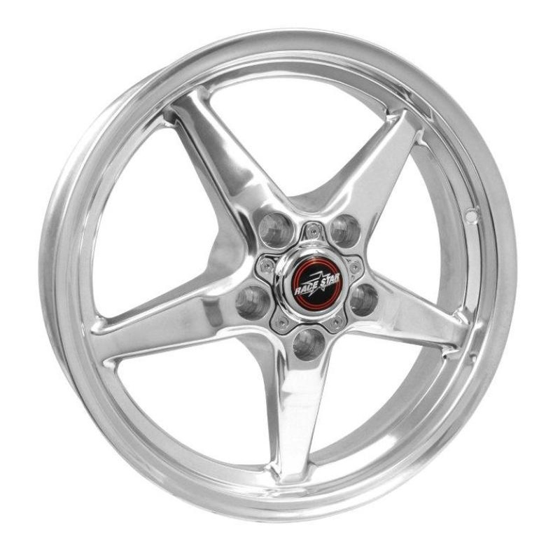 Race Star 92 Drag Star 17×4.50 5×4.50bc 1.75bs Direct Drill Polished Wheel