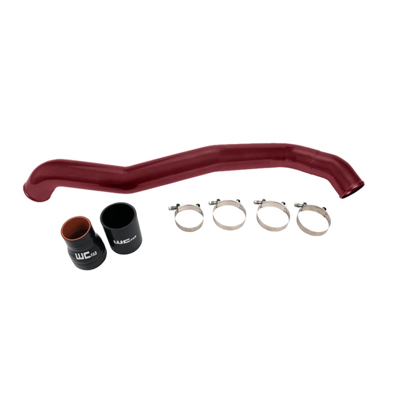 Wehrli 11-16 Chevrolet 6.6L LML Duramax Driver Side 3in Intercooler Pipe – WCFab Red
