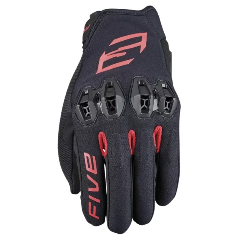 FIVE TRICKS GLOVES – BLACK/RED S