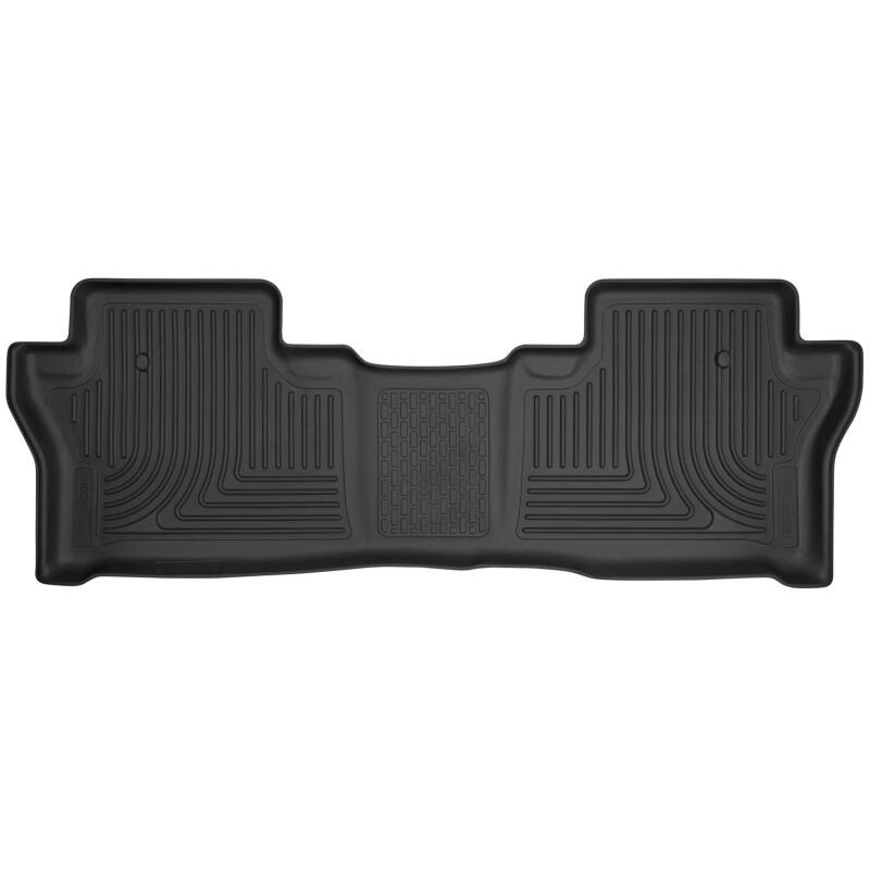 Husky Liners 19-21 Honda Passport / 16-21 Honda Pilot X-act Contour Series 2nd Seat Floor Liner BLK