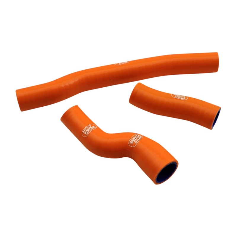 Moose Racing Race Fit Radiator Hose Kit without Clamps – Orange 1902-1712