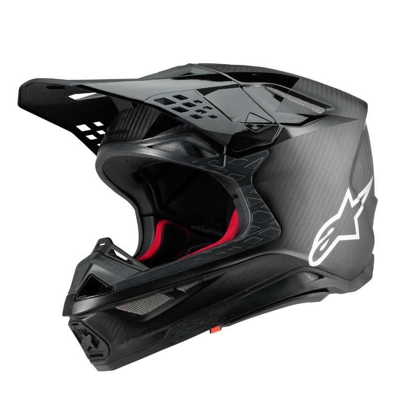 alpine star 482-9042XS Supertech S-M10 Fame Helmet Black/Carbon M&G Xs