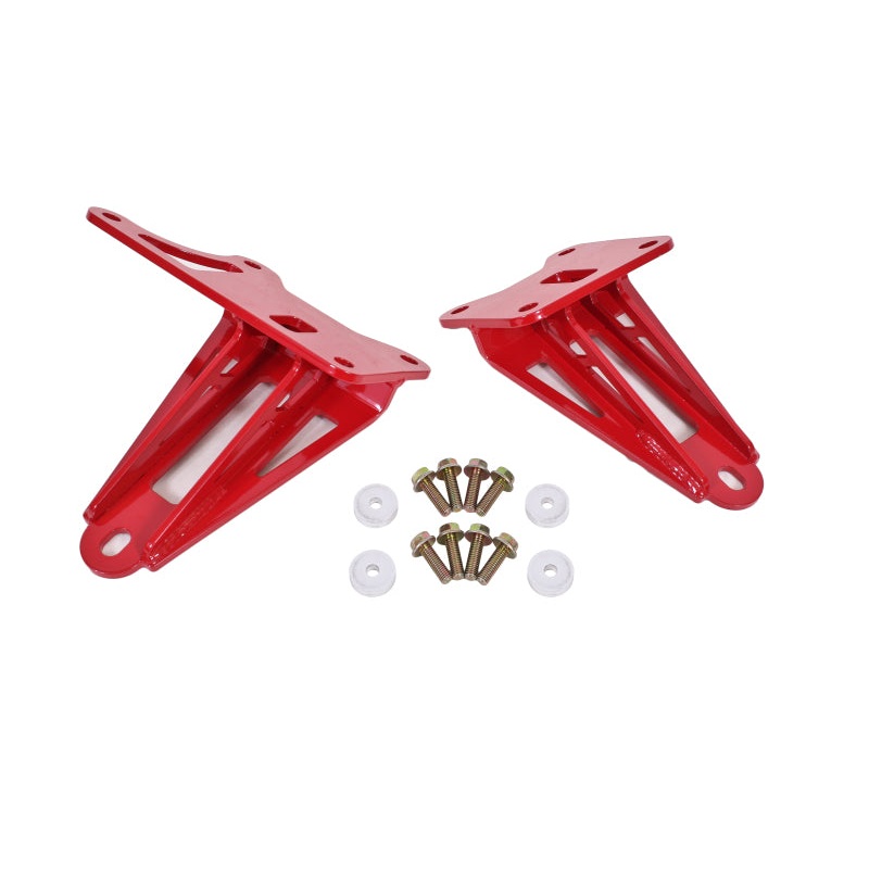 BMR 11-17 S197 Mustang Motor Mount Brackets – Red