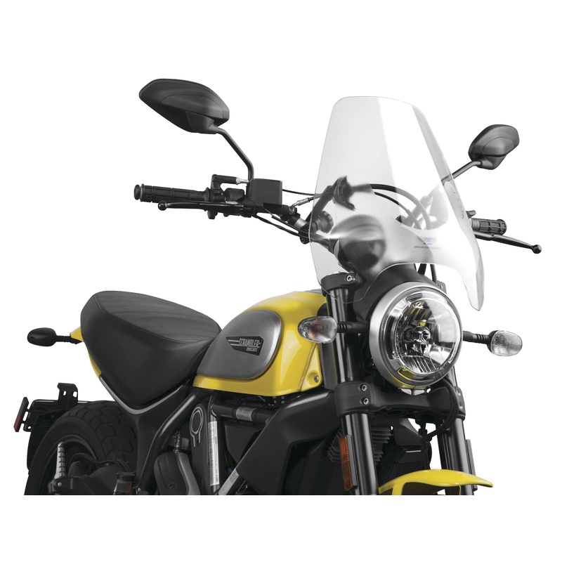 National Cycle Deflector Screen for 1in. Handlebars – 14in. – Clear N25042