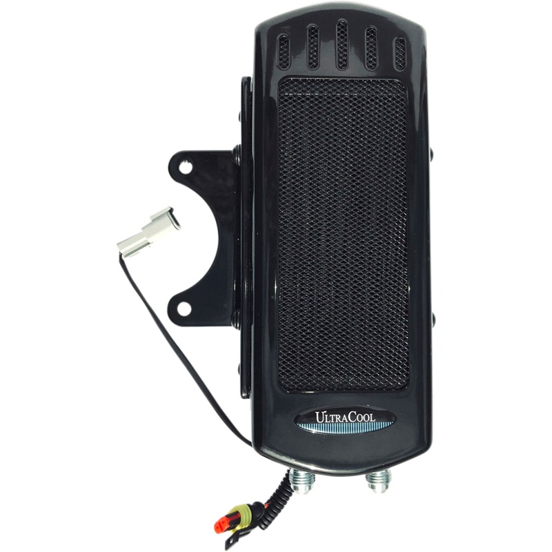 Ultra Cool 56-7213 Side Mount Oil Cooler M8 Touring `17-23  Gloss Blk