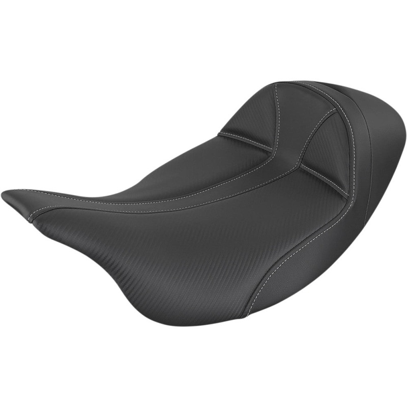 Saddlemen Extended Reach Seat with Backrest Option – Smooth Saddlehyde 808-07B-0042EXT