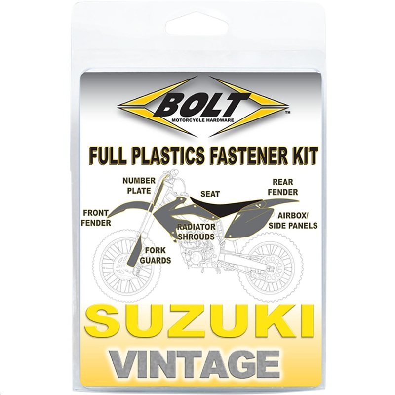 Bolt MC Hardware Plastic Fastener Kit SUZ-9600104
