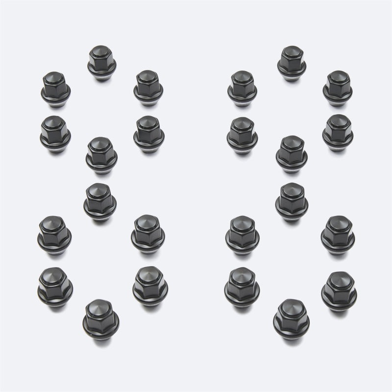 Ford Racing M14 x 1.5 Black Lug Nut – Set of 24
