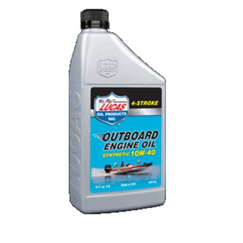 Lucas Oil Outboard 4T Engine Oil – 10W40 – 1qt. 10662