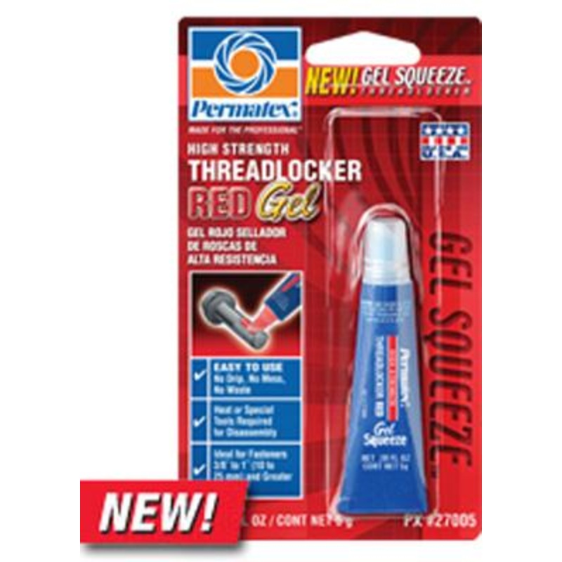 Permatex Gel Twist Threadlockers – 5 gr – Red 27005